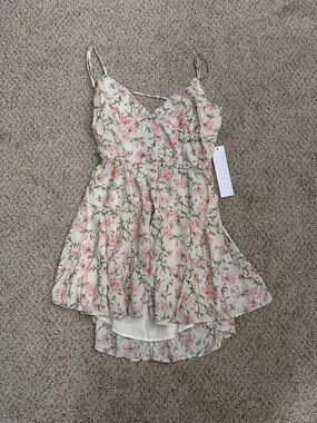 Floral Mini Dress Size L